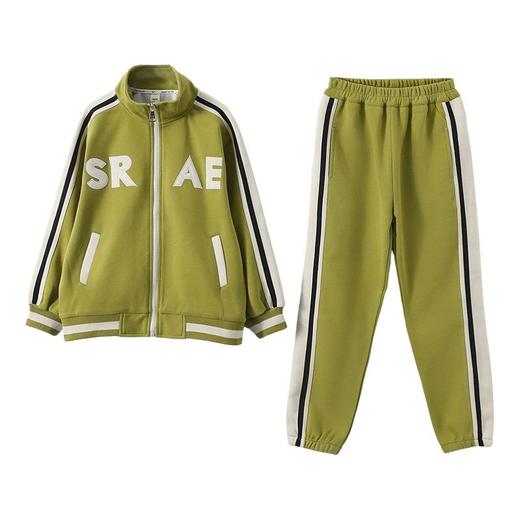 女童套装春装2024新款网红洋气中大童春秋时髦休闲运动两件套 商品图4