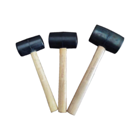 沪森 木柄橡胶锤