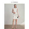 西嘉C+IMPRESS/西嘉无袖气质小香风连衣裙女春夏中长款花呢千金风裙子LYQ2401087 商品缩略图3