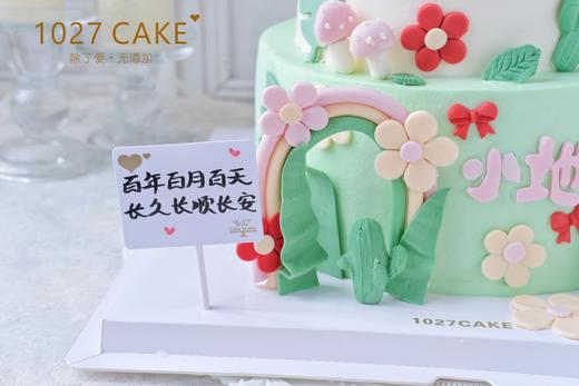 1027CAKE | 小兔子 双层款式 翻糖装饰 周岁 商品图3