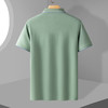 【含桑蚕丝】罗蒙夏季商务男士polo衫百搭休闲男t恤短袖polo衫 商品缩略图8