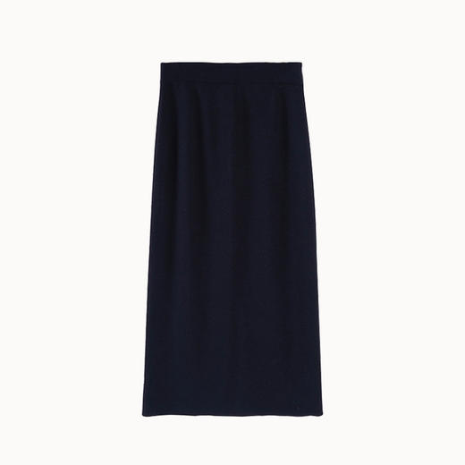 东黎 • 山羊绒女士春秋精仿时尚气质休闲黑色半裙 4207 商品图5