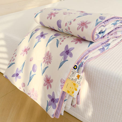 A类母婴级【夏凉被 双层纱空调被】可水洗机洗夏被 夏季儿童薄被子 商品图10