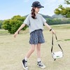女童套装夏装2024新款儿童网红洋气夏季中大童韩版时尚短袖两件套 商品缩略图3