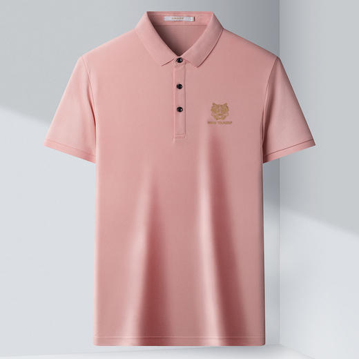 【速干珠地】罗蒙男士夏季经典绣花polo衫男短袖t恤男 商品图5