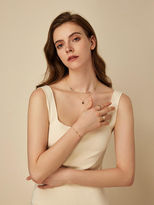 【E】ARSIS秘密花园系列星空项链 商品图0