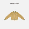 COCO ZONE2024字母印花棒球服外套立领单排扣气质上衣CC2A0391 商品缩略图0