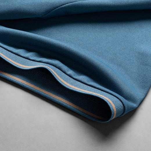 【撞色领】罗蒙男士提孔双面领polo衫男短袖男夏季薄款速干t恤男短袖 商品图12