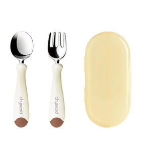 世喜叉勺组合（胡桃棕）