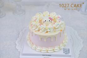 1027CAKE |  立体奶油霜 helloKitty