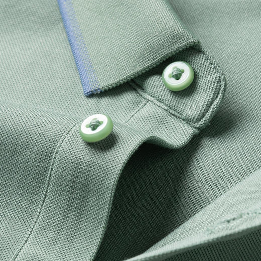 【含桑蚕丝】罗蒙夏季商务男士polo衫百搭休闲男t恤短袖polo衫 商品图12