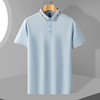 【撞色领】罗蒙男士提孔双面领polo衫男短袖男夏季薄款速干t恤男短袖 商品缩略图5