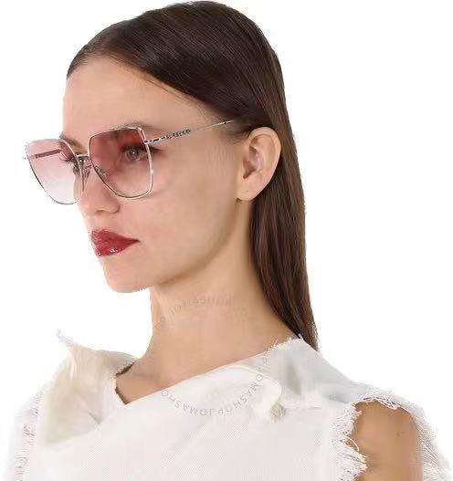 323-4 圆正渠道货 BB 24新 时尚猫眼 超轻大框 渐变浅片 太阳镜 素颜墨镜 商品图11