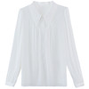 HT-502法式白衬衫女士长袖春夏季新款长袖雪纺衬衣时尚洋气百搭上衣 商品缩略图4