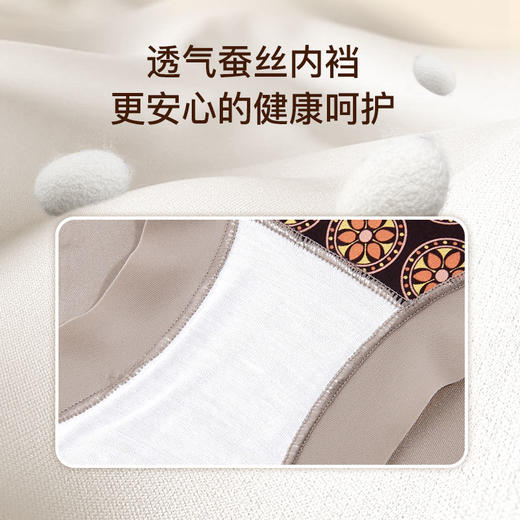 【3条装】【特价】【秀黛】女士高腰舒适内裤H5335306T【线上专供款】【内裤非质量问题不退换】 商品图3