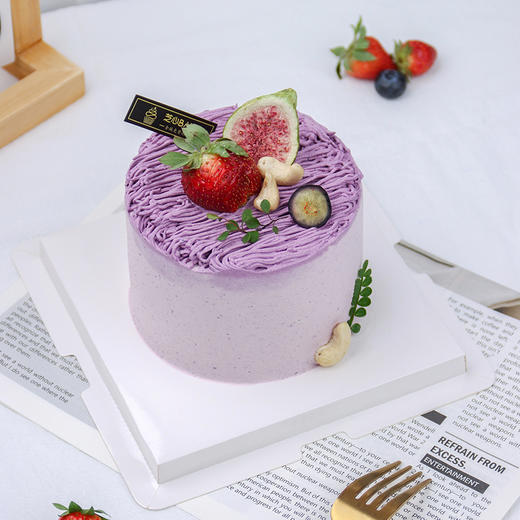 【斑斓芋泥】糯沙沙的芋泥配上治愈温柔的紫色，泛起芋泥的香气-水果夹心 商品图1