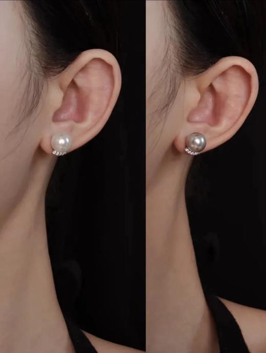 超美！！精致锆石珍珠高级感耳钉 商品图8