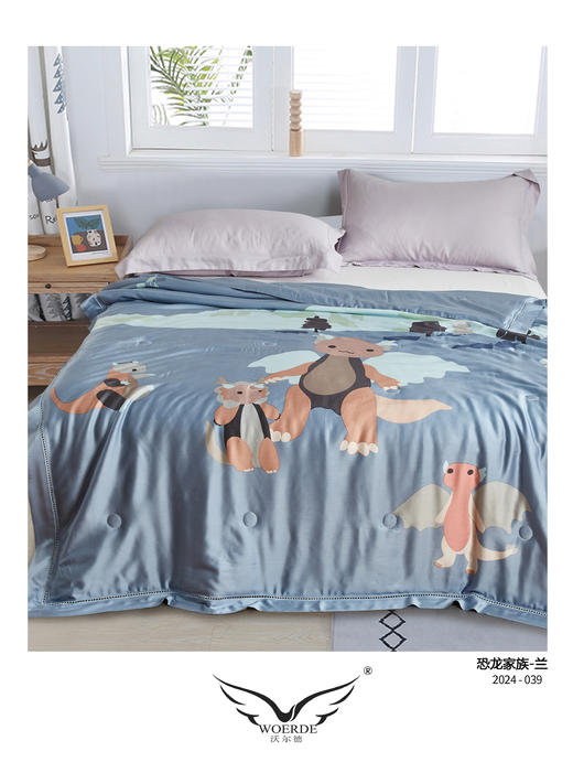 儿童夏凉被 蚕丝被 夏被 卡通被子被芯 商品图9