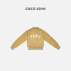 COCO ZONE2024字母印花棒球服外套立领单排扣气质上衣CC2A0391 商品缩略图1