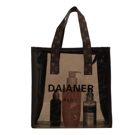 【“包”容万物，无所畏惧】半透明手包旅行，化妆包大容量；防水收纳，高颜值洗漱包，优雅又大方的高颜值化妆包，伴你旅行，便捷收纳，不错过时尚气息！ 商品图4