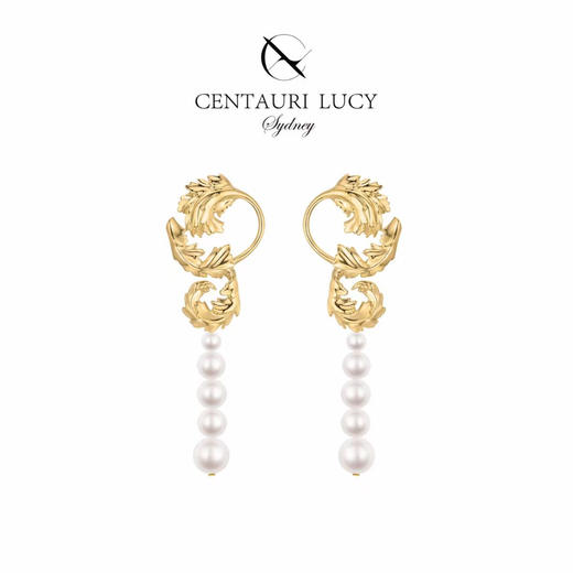 Centauri Lucy 枫丹白露宫珍珠耳环 商品图4