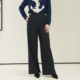 【独家定制】深海星辰·高腰阔腿裤