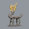 宇达青铜摆件 潘松限量99版作品《鹿》艺术摆件  高31cm 商品缩略图0