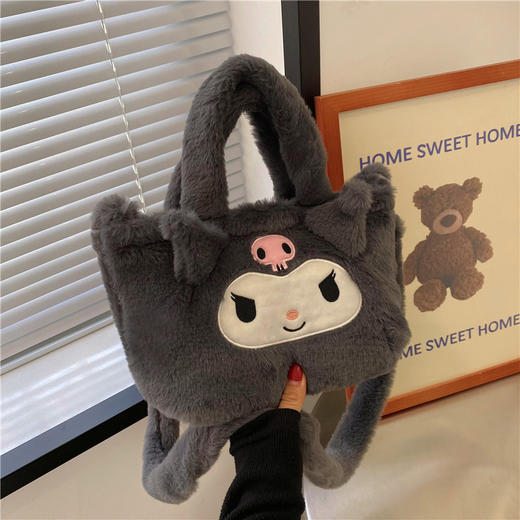 【巨能装！轻松随行】小公主们的必备！可爱毛绒化妆包，大容量，轻盈便携，高颜值卡通收纳包，柔软手感超舒适！ 商品图1