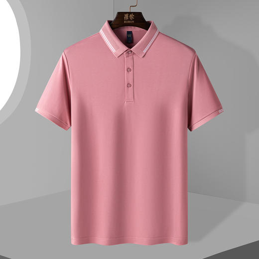 【福利款】罗蒙男士提孔双面领polo衫男短袖男夏季薄款速干t恤男短袖 商品图2