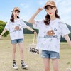 女童短袖夏装T恤2024新款韩版洋气儿童小女孩体恤上衣夏季打底衫 商品缩略图3