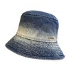 TZF-帽子女水洗做旧渐变色牛仔渔夫帽潮街头百搭素颜盆帽可折叠遮阳帽 商品缩略图4