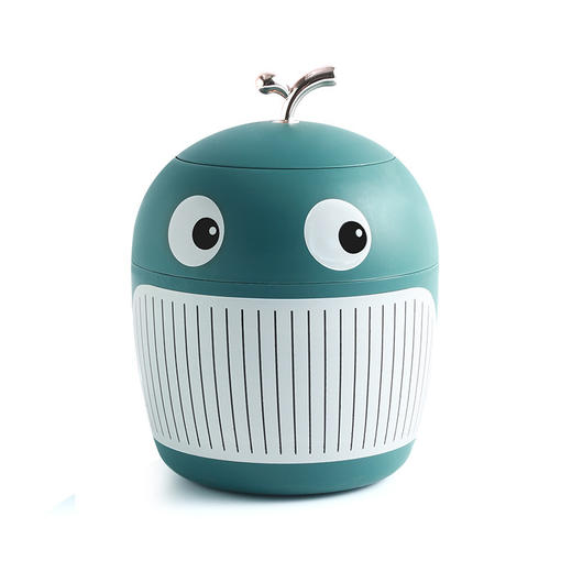 「19.9元包邮！数色可选」小鲸鱼桌面垃圾桶 轻奢风可爱迷你办公室桌子茶几收纳整理桶小号桌上桶 商品图4