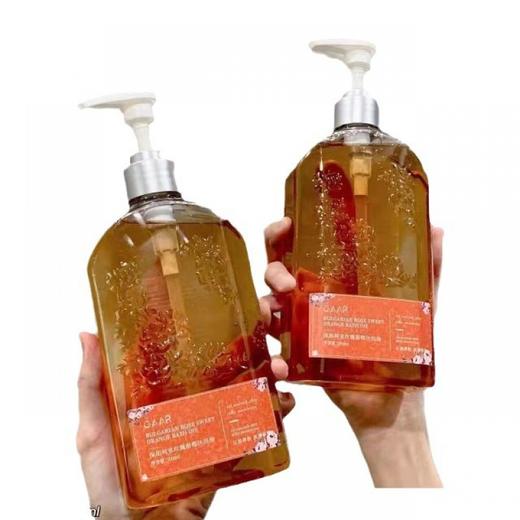 「买1送1！活动限时35.9元到手两瓶」GAAR保加利亚玫瑰甜橙沐浴油500ml补水保湿滋润直播团购沐浴清洁 商品图3