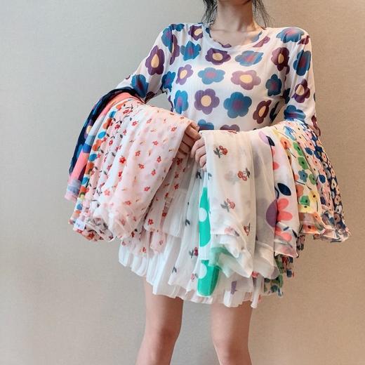 【冰丝网纱防晒打底衫女】2025夏季 长袖泫雅风同款t恤 内搭上衣潮 商品图0