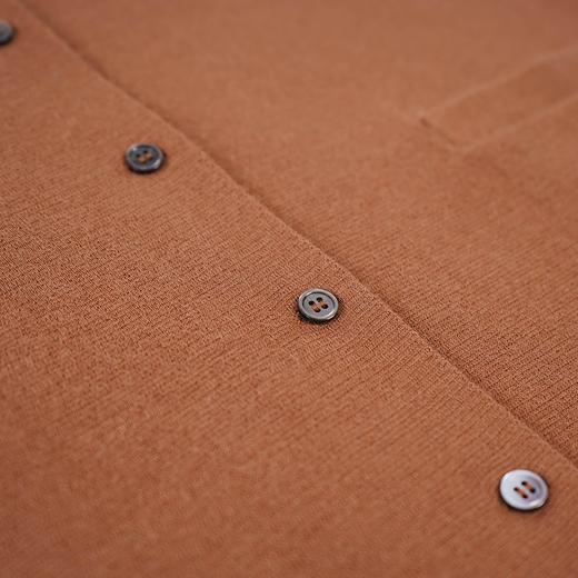 DWCC4200AN  山羊绒 东黎羊绒 女士精仿针织休闲时尚舒适V领系扣马甲 商品图5