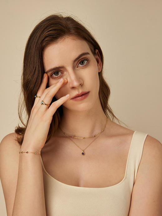 【E】ARSIS秘密花园系列星空项链 商品图4