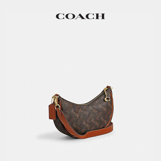 COACH蔻驰 女士马车图案印花MIRA单肩包 商品图1