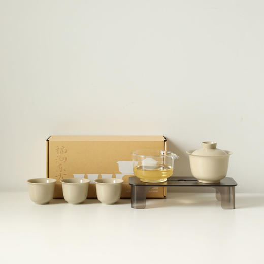 福沏 便携茶具套组 旅行茶具 高端企业员工福利亲朋友探亲伴手礼 商品图10