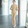 AD职场女装2022春季新款chic西装外套女高级感卡其色职业西服套装 商品缩略图0