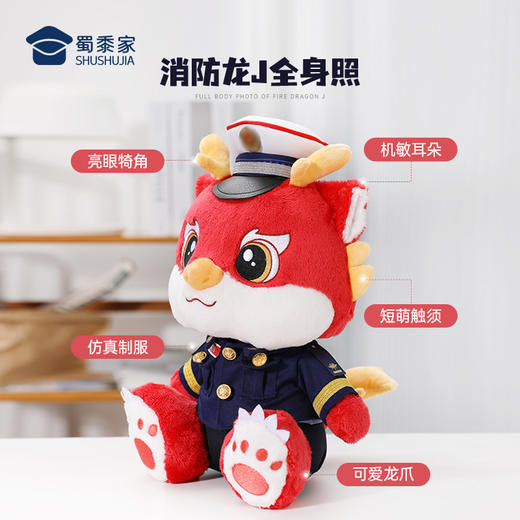 【常服小龙/清仓】创意毛绒玩偶儿童生肖礼物萌萌龙公仔 商品图1