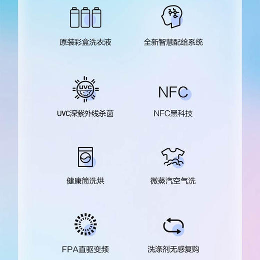 海尔（Haier）洗衣机XQG100-HBM14266LU1 商品图5