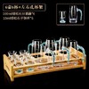 高颜值绿松石白酒杯分酒器杯架套装 轻奢水晶玻璃家用烈酒小酒杯 商品缩略图9
