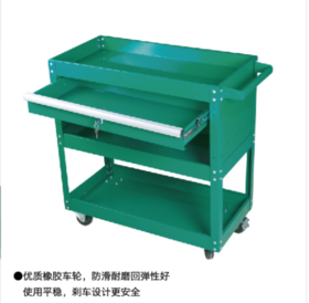 沪森专业级三层单抽屉工具车(15)