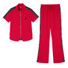 SP-23125运动服套装女夏季新款时尚减龄冰丝休闲短袖长裤跑步两件套 商品缩略图4