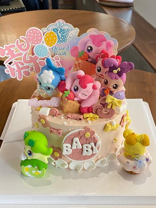 奇妙萌可盲盒摆件蛋糕 商品图1