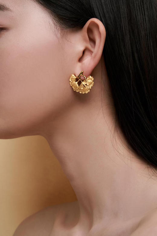 Centauri Lucy 银杏交响曲耳环 商品图0