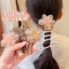 网纱水钻花朵电话线发圈女高弹力耐用头绳简约扎头发绳橡皮筋头饰 商品缩略图8