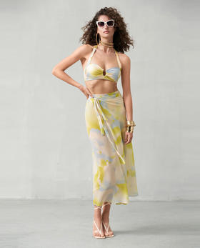 5F AIMER 爱慕半夏时光分体泳衣