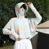 速干透气防紫外线原纱短款防晒衣女款冰丝斗篷户外防晒服女UPF50+ 商品缩略图4