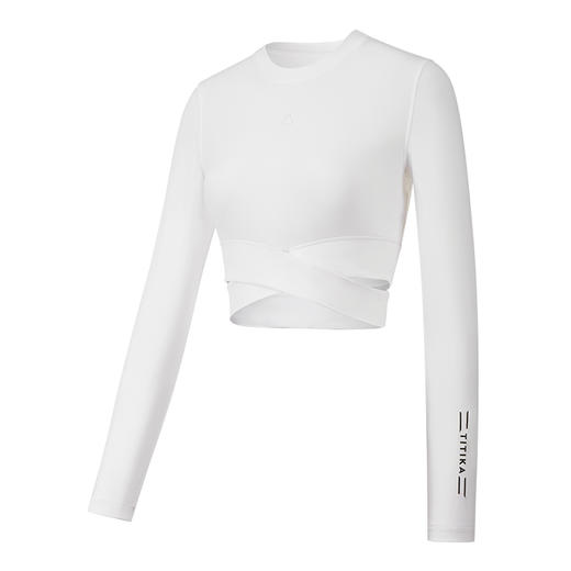 TITIKA运动长袖T恤瑜伽健身户外休闲上衣跑步Cross21128 商品图4